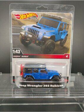 Hot Wheels Premium Jeep Wrangler 392 Rubicon 1:43 Die-Cast Model
